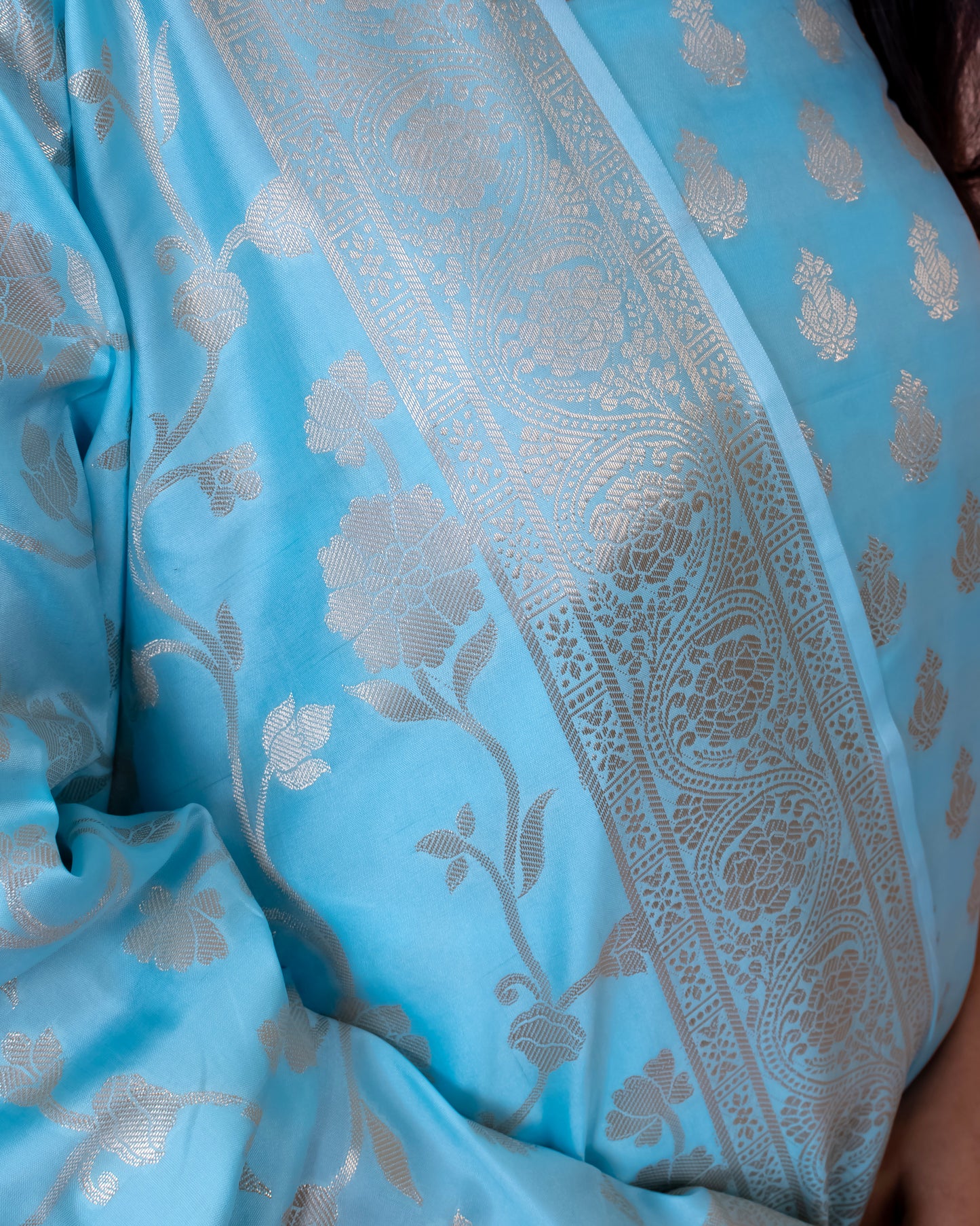 Katan Silk Banarasi Suit (Aakifah)