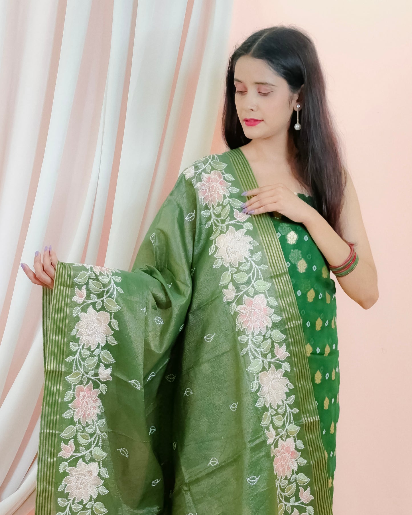 Georgette Silk Banarasi Suit (Aatiqah)