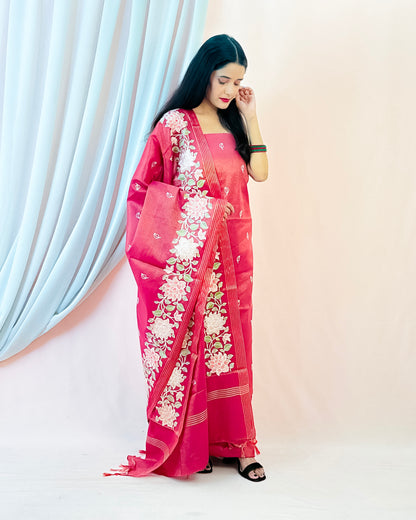 Tissue Silk Banarasi Suit (Aasimah)