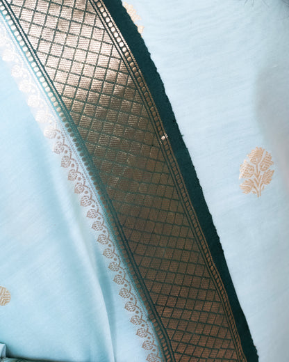 Premium Kadhwa Banarasi Suit (Aalimah)