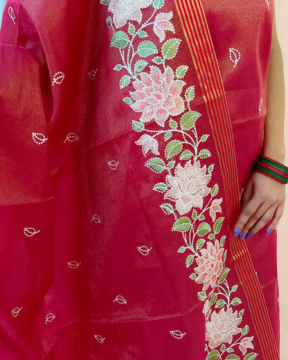 Tissue Silk Banarasi Suit (Aasimah)