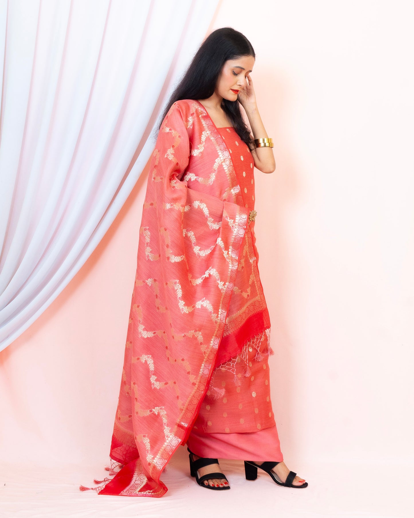 Monga Silk Banarasi Suit (Aarifah)