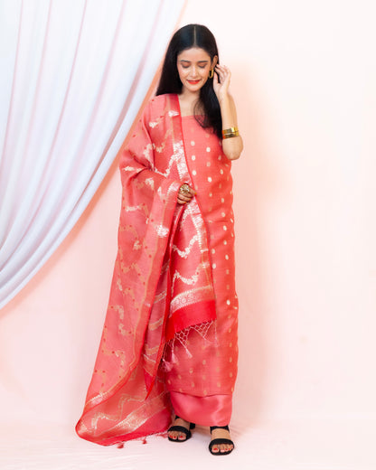 Monga Silk Banarasi Suit (Aarifah)