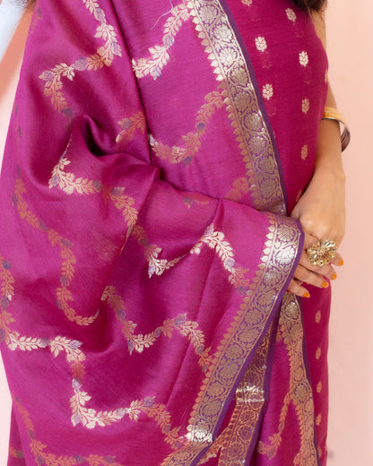 Monga Silk Banarasi Suit (Aarifah)