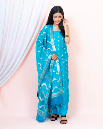 Monga Silk Banarasi Suit (Aarifah)