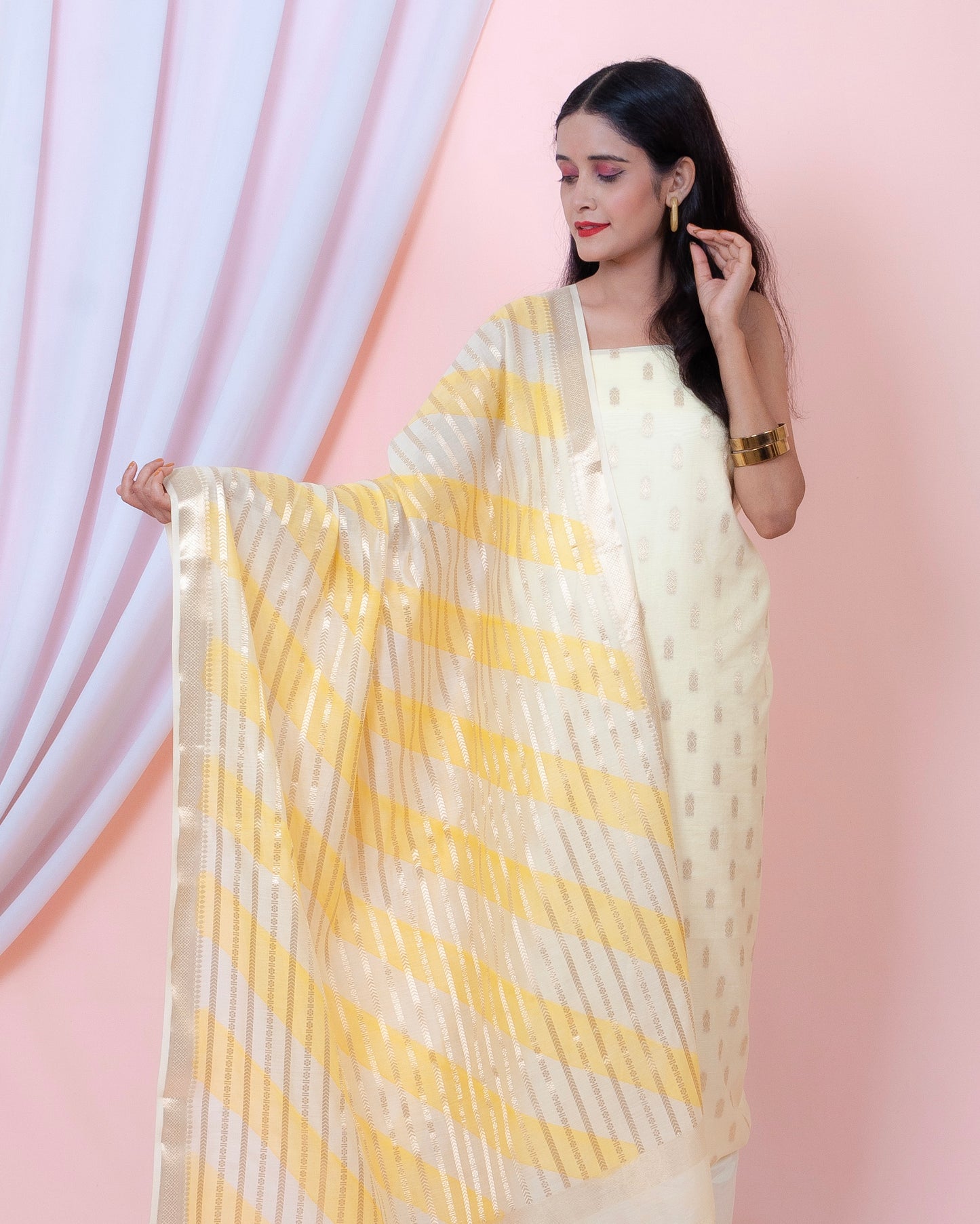 Chiniya Silk Banarasi Suit (Aabidah)