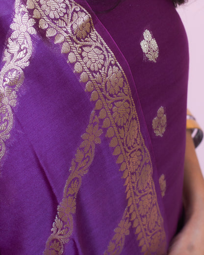 Chiniya Silk Banarasi Suit (Aanisah)