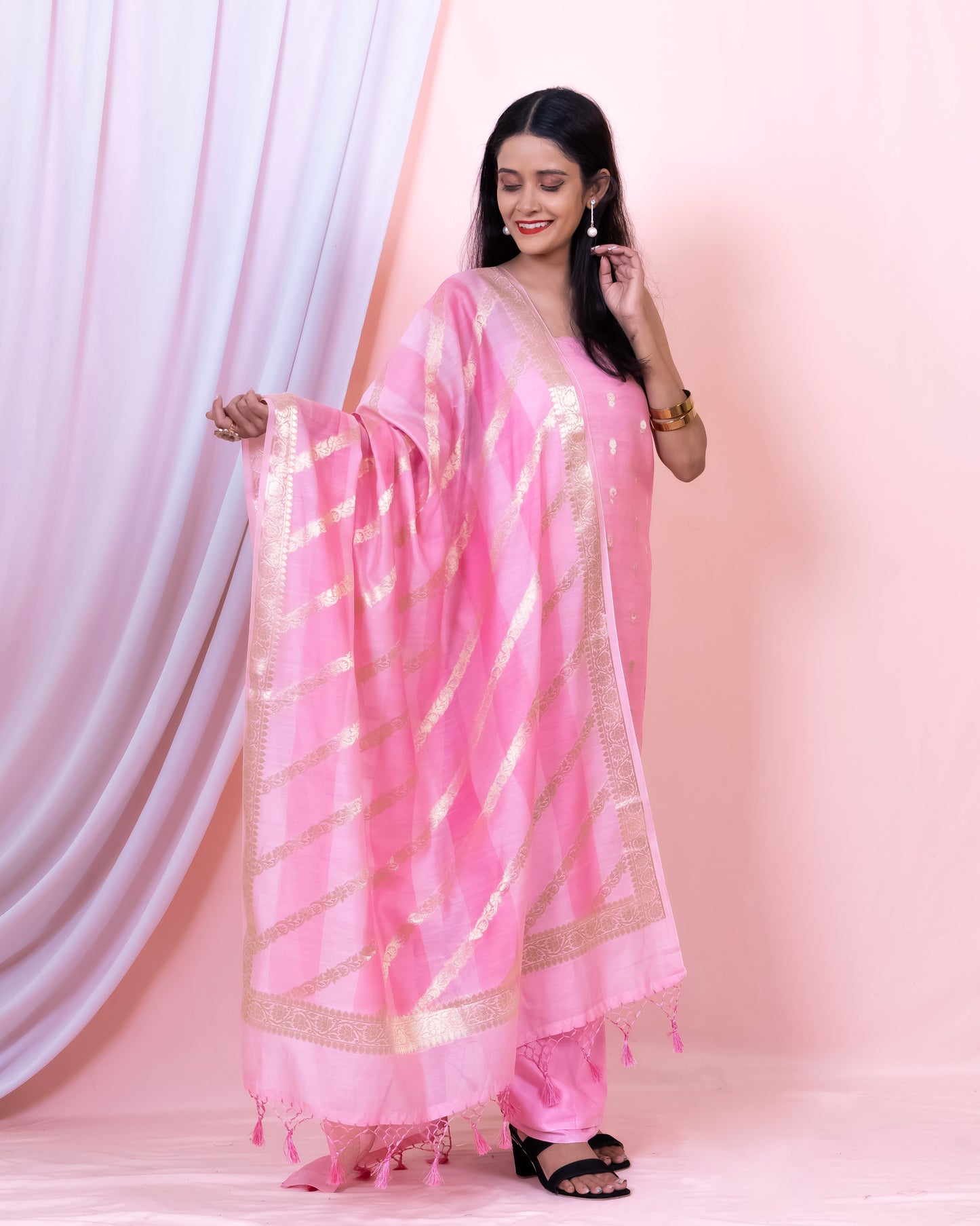 Chiniya Silk Banarasi Suit (Aabidahh)