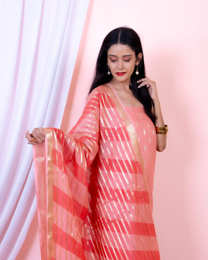 Chiniya Silk Banarasi Suit (Aabidah)