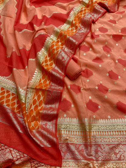 Chanderi Silk Banarasi Suit [Andalib]