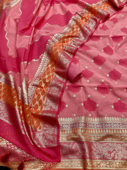 Chanderi Silk Banarasi Suit [Andalib]