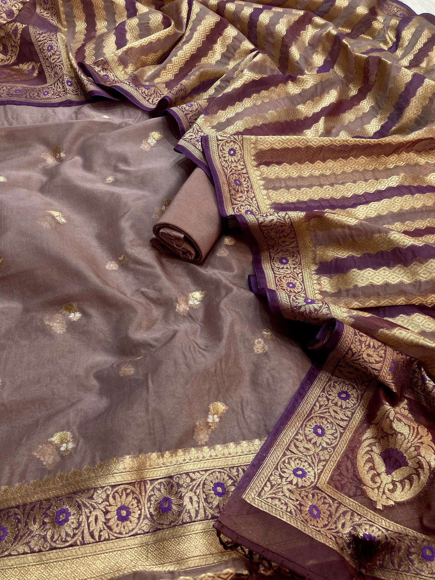 Kora Organza Silk Banarasi Suit [Angbin]