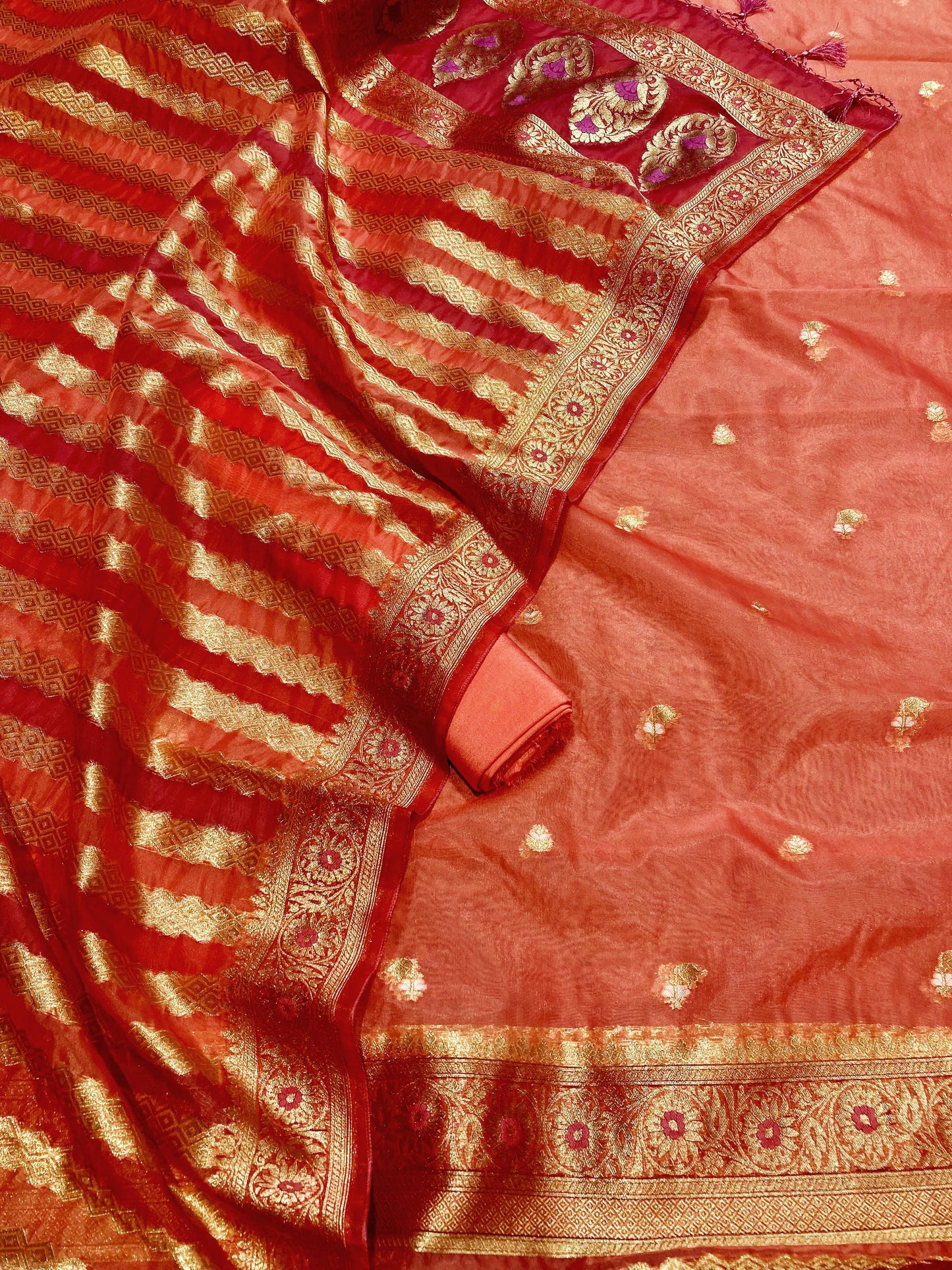 Kora Organza Silk Banarasi Suit [Angbin]