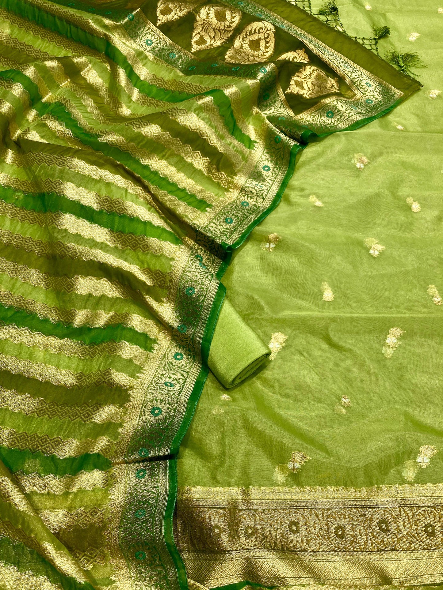 Kora Organza Silk Banarasi Suit [Angbin]