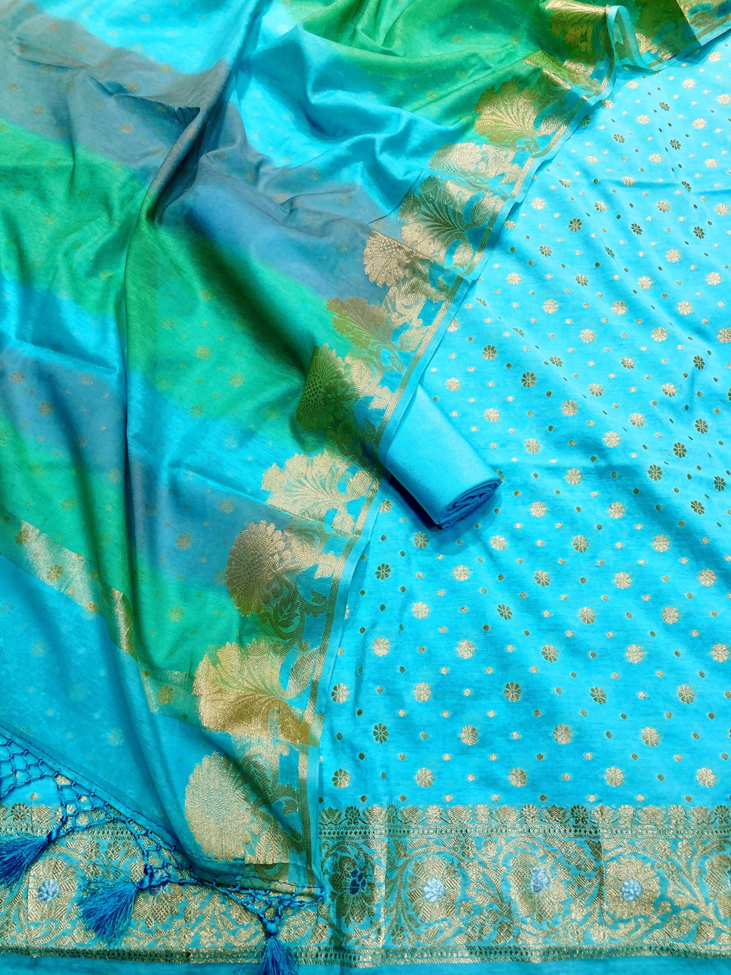 Cotton SIlk Banarasi Suit [Awatiff]