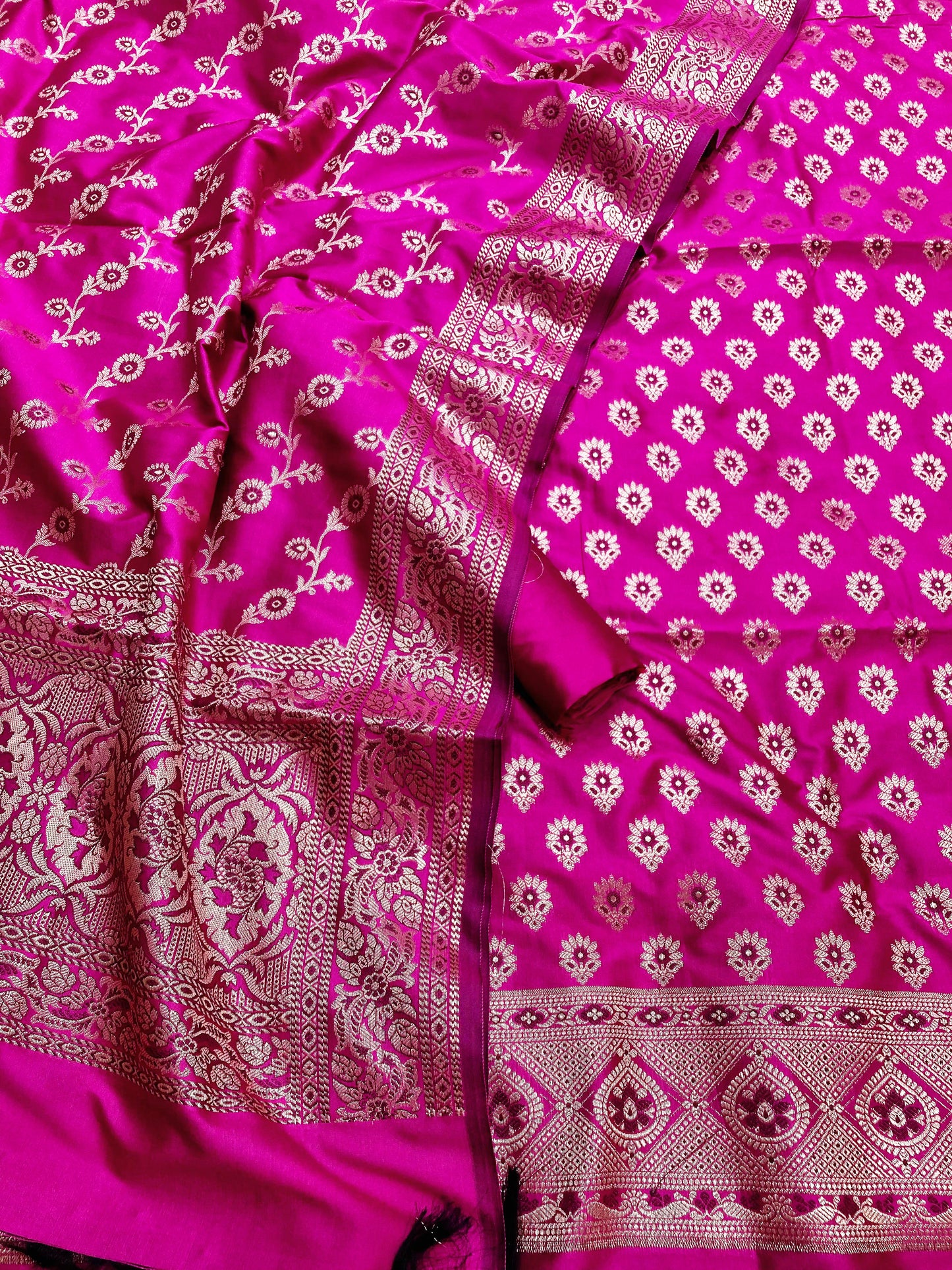 Katan Silk Banarasi Suit (Afeerah)