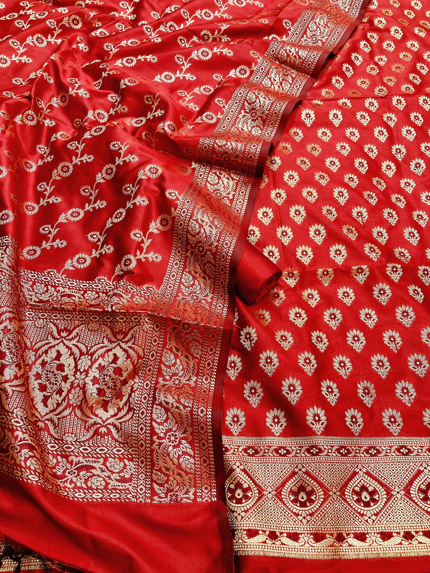 Katan Silk Banarasi Suit (Afeerah)