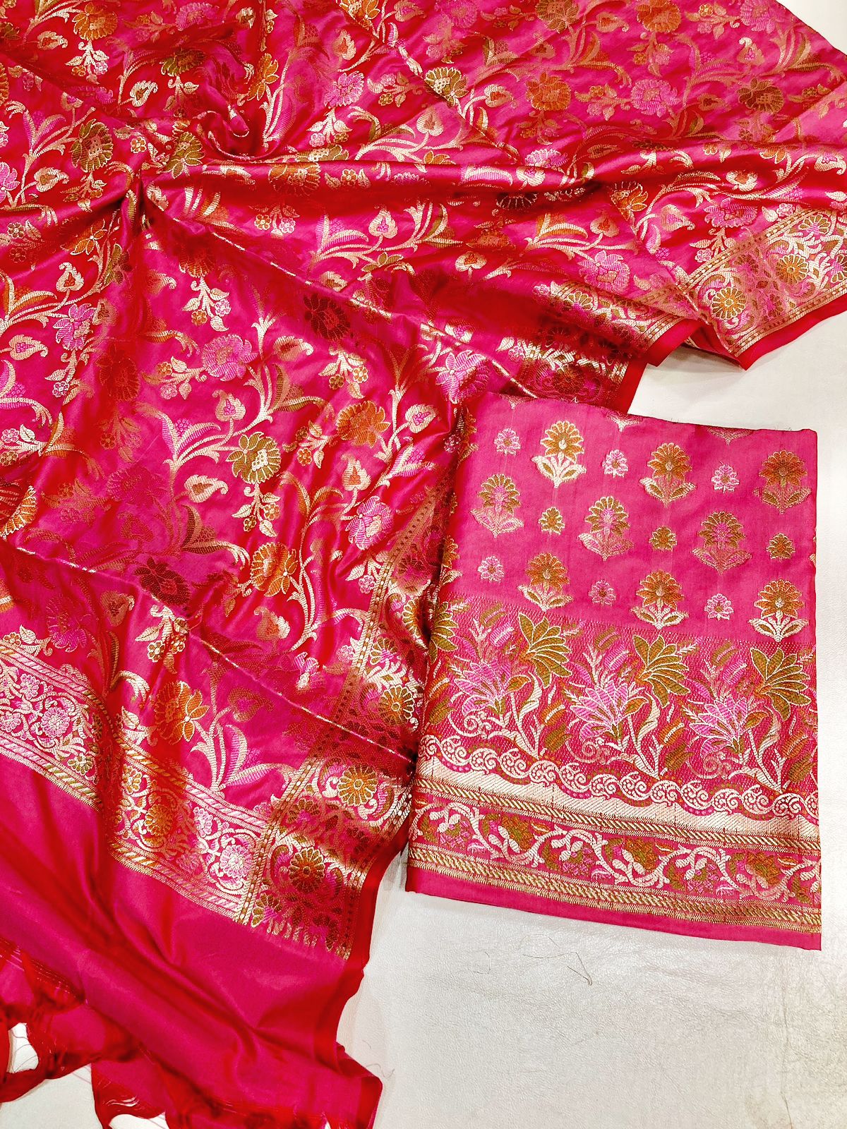 Katan Silk Banarasi Suit (Abeerah)