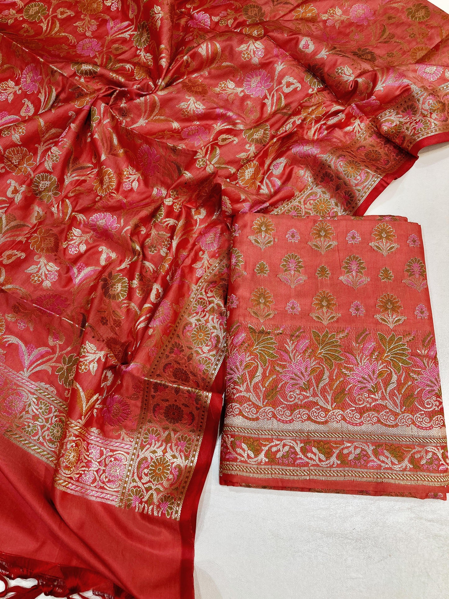 Katan Silk Banarasi Suit (Abeerah)