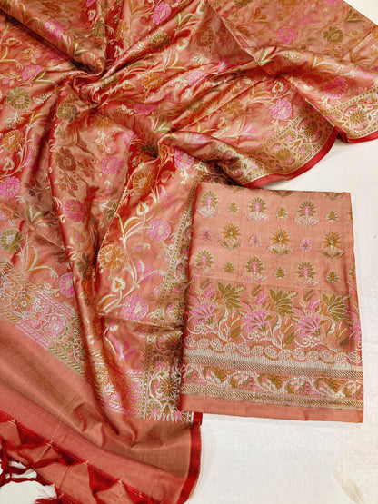 Katan Silk Banarasi Suit (Abeerah)