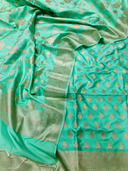 Katan Silk Banarasi Suit (Aakifah)