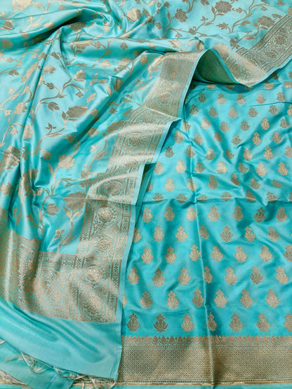 Katan Silk Banarasi Suit (Aakifah)