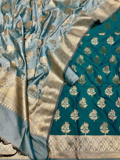 Katan Silk Banarasi Dupatta (Aaqilah)