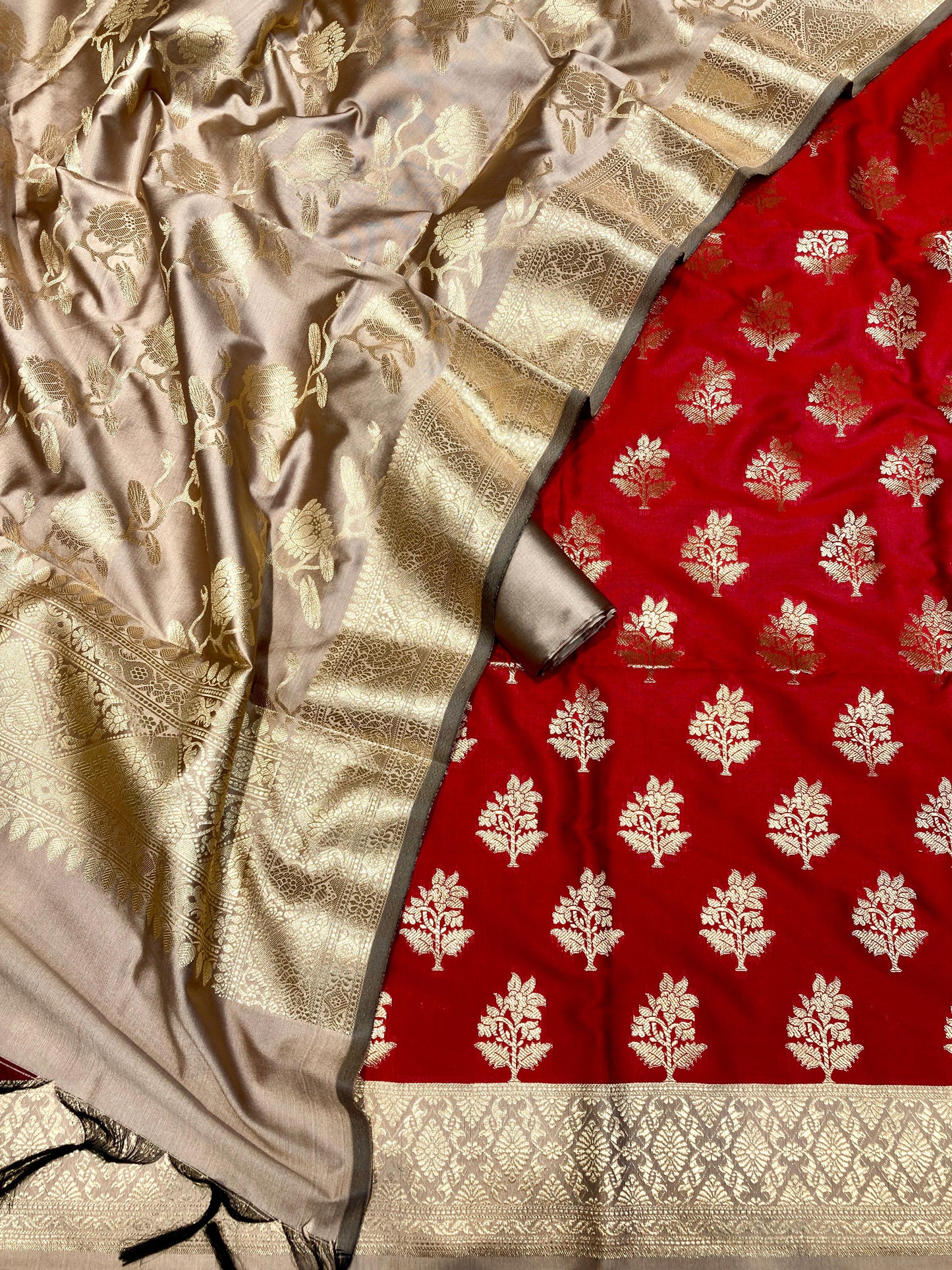 Katan Silk Banarasi Dupatta (Aaqilah)