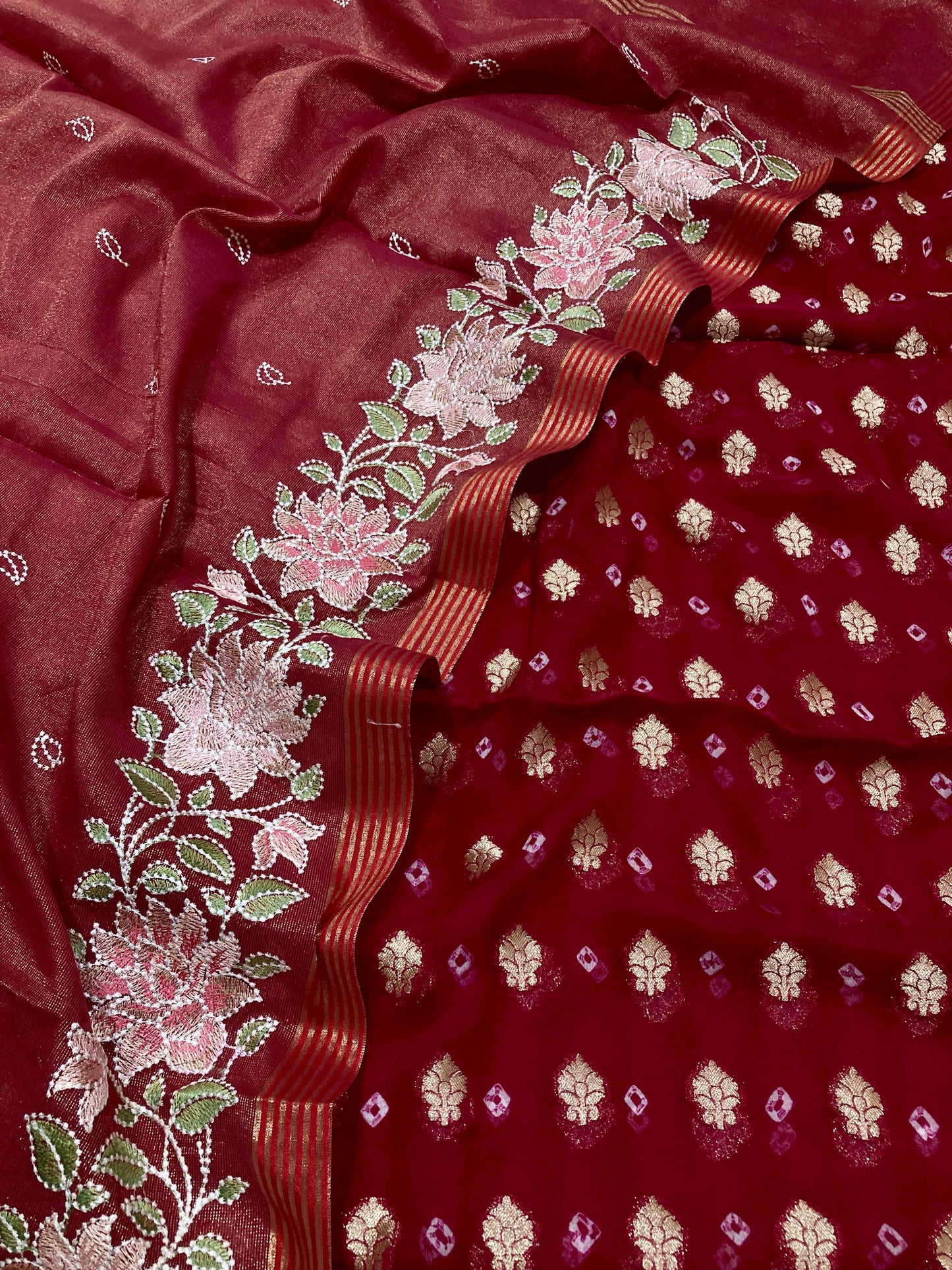 Georgette Silk Banarasi Suit (Aatiqah)