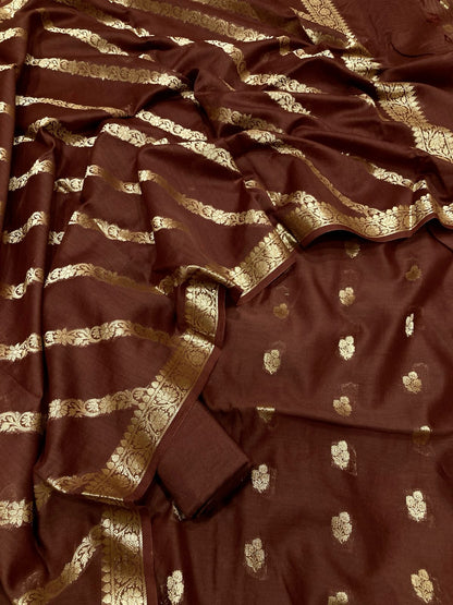 Chiniya Silk Banarasi Suit (Aanisah)