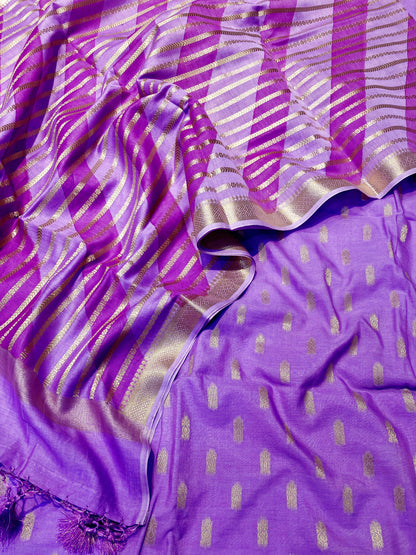 Chiniya Silk Banarasi Suit (Aabidah)