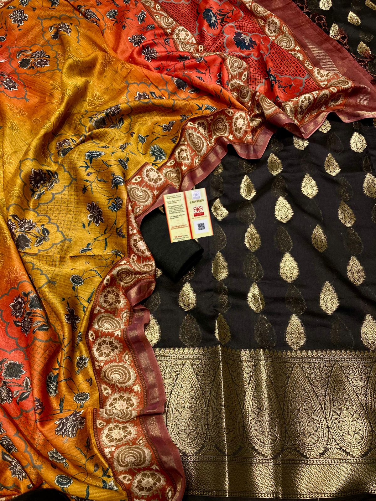 PURE CHINIYA SILK SUIT